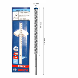 Broca SDS Max 8X-32 x 400 x 520mm 2608.900.255-000