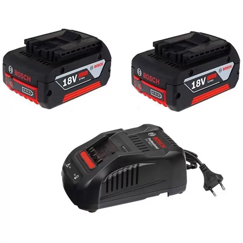 Taladro Percutor GSB 18V-50 con 2 Baterias 4Ah BOSCH-0601.9H5.1E0-000 - Imagen 2