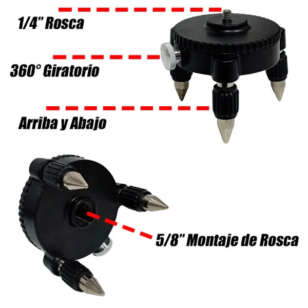 Nivel Laser 16 Líneas 4x360° + Trípode RANKOR-RLG16001 - Imagen 3