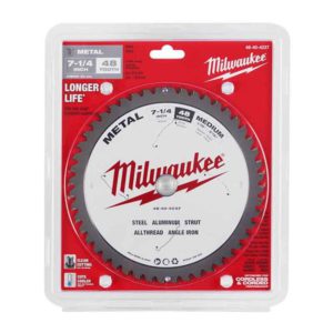 Disco Para Corte de Metal 7-1/4 Pulgada 48 Dientes modelo (48-40-4237) Milwaukee