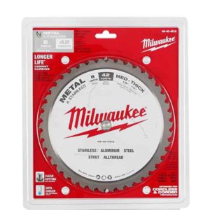 Disco para corte de metal 8 pulgadas de 42 dientes modelo (48-40-4515) Milwaukee