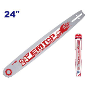 Espada de 24 Pulgada Para Motosierra Emtop ECSB6241