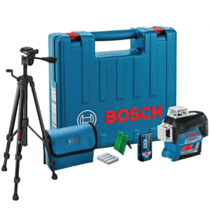 Nivel Láser Verde Bosch GLL 3-80 CG de 360° Bluetooth + Receptor + Trípode BT150