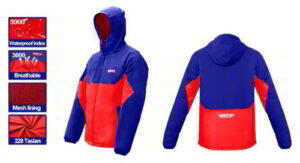 Casaca de Taslan con Malla Talla L - Emtop