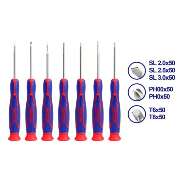Destornilladores Precisión Emtop