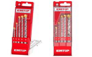 Juego Brocas Concreto Emtop