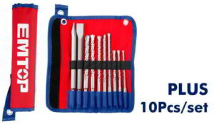 Juego de Brocas y Cinceles Emtop