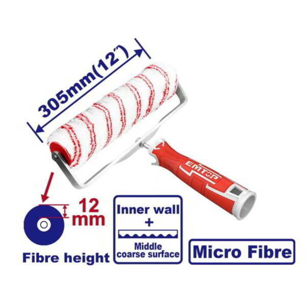 Rodillo Pintura 12 Pulgadas Emtop
