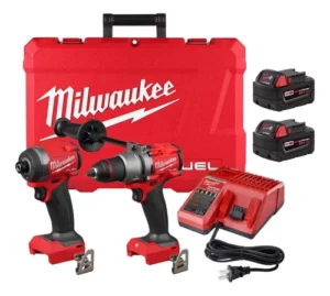 Combo brushless fuel M18™ taladro percutor" + atornillador de impacto 1/4" 4 generación 3697-22 Milwaukee