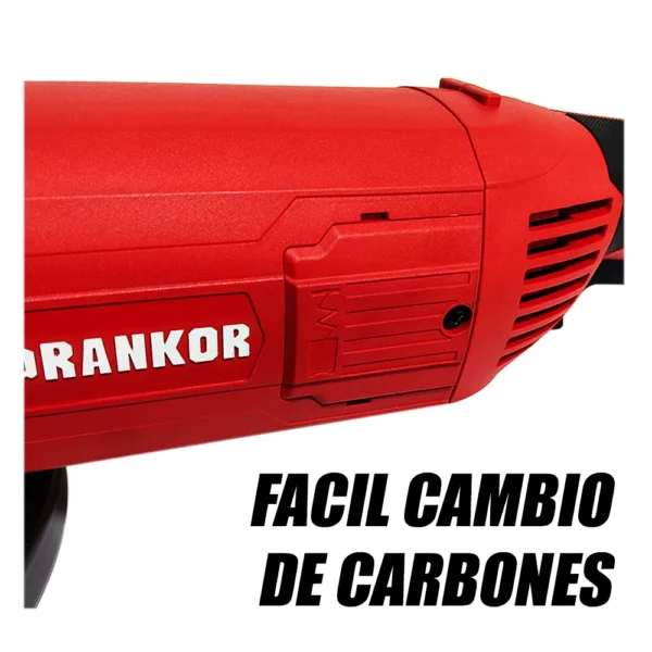 Amoladora Esmeril Angular Industrial 9" Rankor RAG240001 2400W 6500rpm - Imagen 3