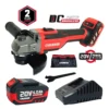 Amoladora Inalámbrica " 20V 1Bat X 4Ah Brushless RLAG20001 RANKOR