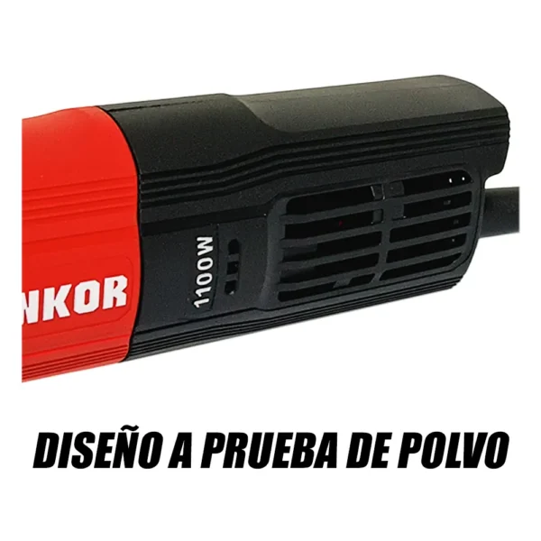 Amoladora Esmeril Angular Industrial 5" Rankor RAG110001 1100W 12000rpm - Imagen 5