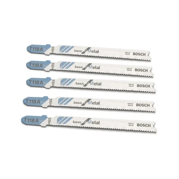 Hoja de calar p/metal T118A x 5 unid  - 2608.668.145-000 BOSCH - Imagen 2