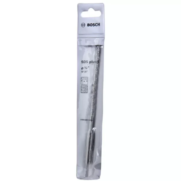 Broca SDS Plus-1 6.4mm-1/4"X6"X8" ( S3 ) - 2608.685.945-000 BOSCH