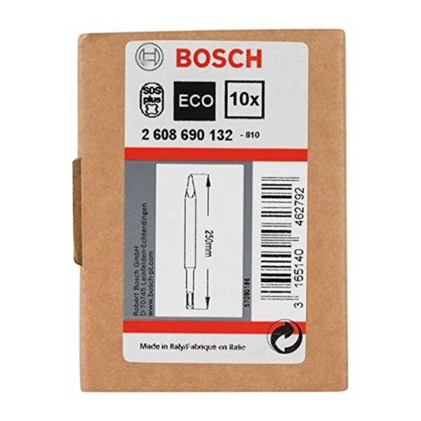 Cincel SDS plus punta 250mm simple - 2608.690.132-000 BOSCH - Imagen 2