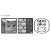 Broca SDS Plus-1 7.9mm- 5/16"X10"X12" ( S3 ) - 2608.685.950-000 BOSCH - Imagen 2