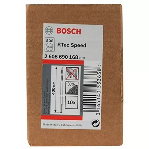 Cincel SDS Max punta 400mm twisted R-TEC  - 2608.690.168-000 BOSCH - Imagen 3