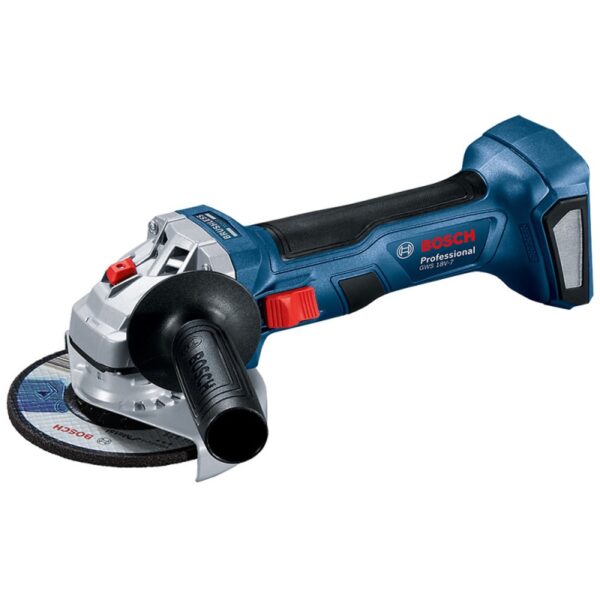 Taladro Percutor 1/2″ GSB 185-LI 0601.9K3.1E1-000 + Amoladora Angular 5″ GWS 180-LI  0601.9H9.0E0-000+ 2 Baterías 18V + Cargador (BOSCH) - Imagen 3