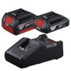 Taladro Percutor 1/2″ GSB 185-LI 0601.9K3.1E1-000 + Amoladora Angular 5″ GWS 180-LI  0601.9H9.0E0-000+ 2 Baterías 18V + Cargador (BOSCH) - Imagen 4