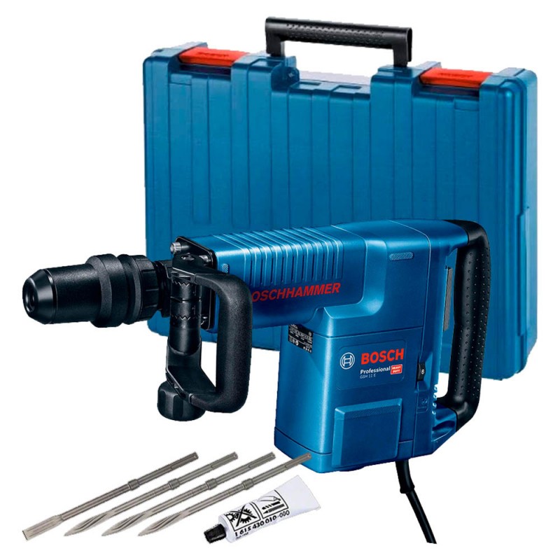 Rotomartillo Bosch GSH 11 E Professional & 4 Cinceles