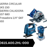 Combo Sierra Circular + Caladora + Fresadora BOSCH-0615.A00.2HL-000
