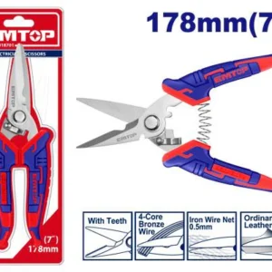 tijera de electricista 7"