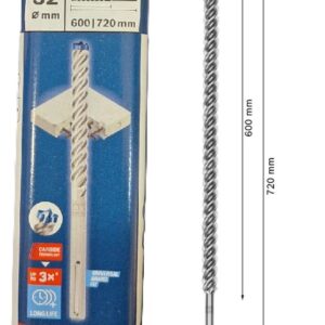 broca SDS Max 8X 32 x 600 x 720mm