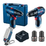 Combo BOSCH GSB 12V-30 + GSB 120-LI + GLI 12V-330