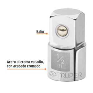 Adaptador de 1/2″ a 3/4″-TRUPER 13426