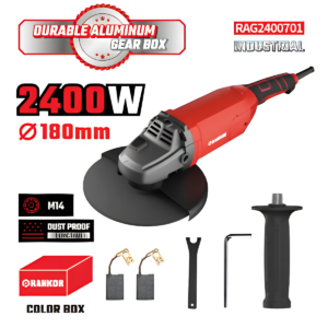 Esmeril Angular 7″ 2400W RANKOR RAG2400701