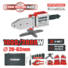 Termofusora para Tubos PPR 2000W 0-300°C 20-63mm RANKOR RPTWT200001