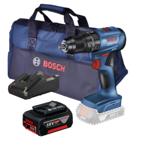 Kit Taladro Percutor 18V Bosch GSB 185-LI + Batería 4.0Ah + Cargador GAL 18V-40 - 0601.9K3.1E3-000