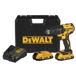 Taladro Atornillador 1/2" 20V  Brushless 65Nm 1750RPM + 2 Baterías 2Ah y Cargador DeWalt DCD7771D2-B2