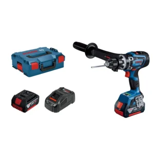 Taladro Percutor GSB 18V-150 C Biturbo con 2 Baterías 4Ah BOSCH 0601.9J5.1E1-000